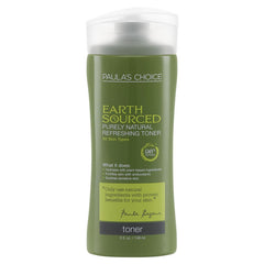 Earth Sourced Purely Natural Refreshing Toner